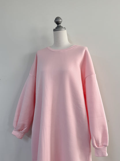 【Official限定価格】裏起毛スエットロングワンピース