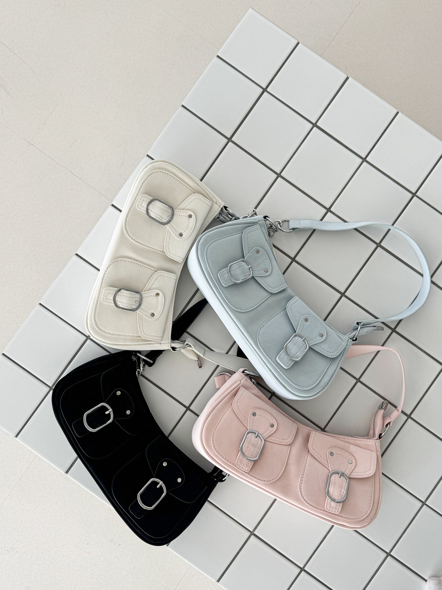 2WAYバックル合皮BAG