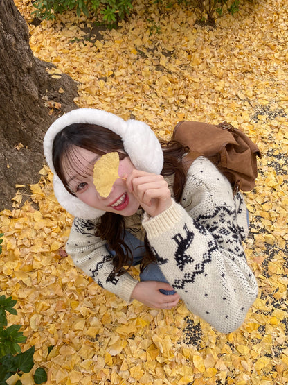 【Official限定】ノルディックジャガードカーディガン