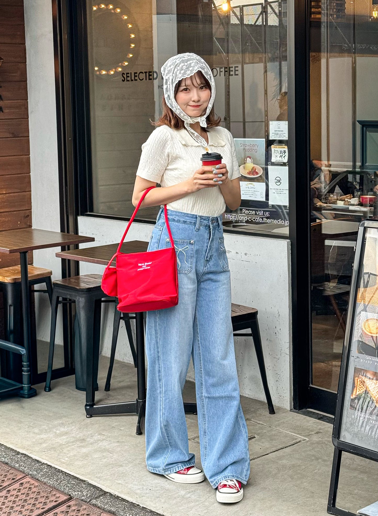 【Official限定価格】フリルリブニットポロ