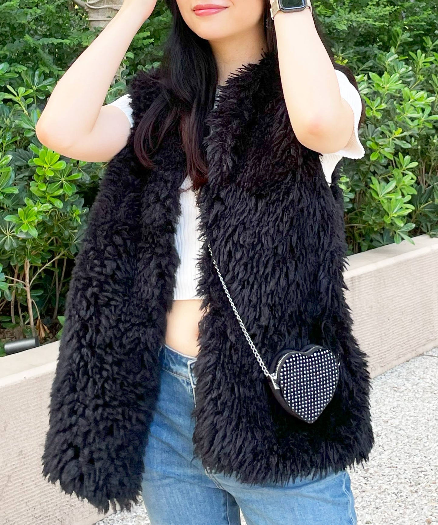 poodle fur vest