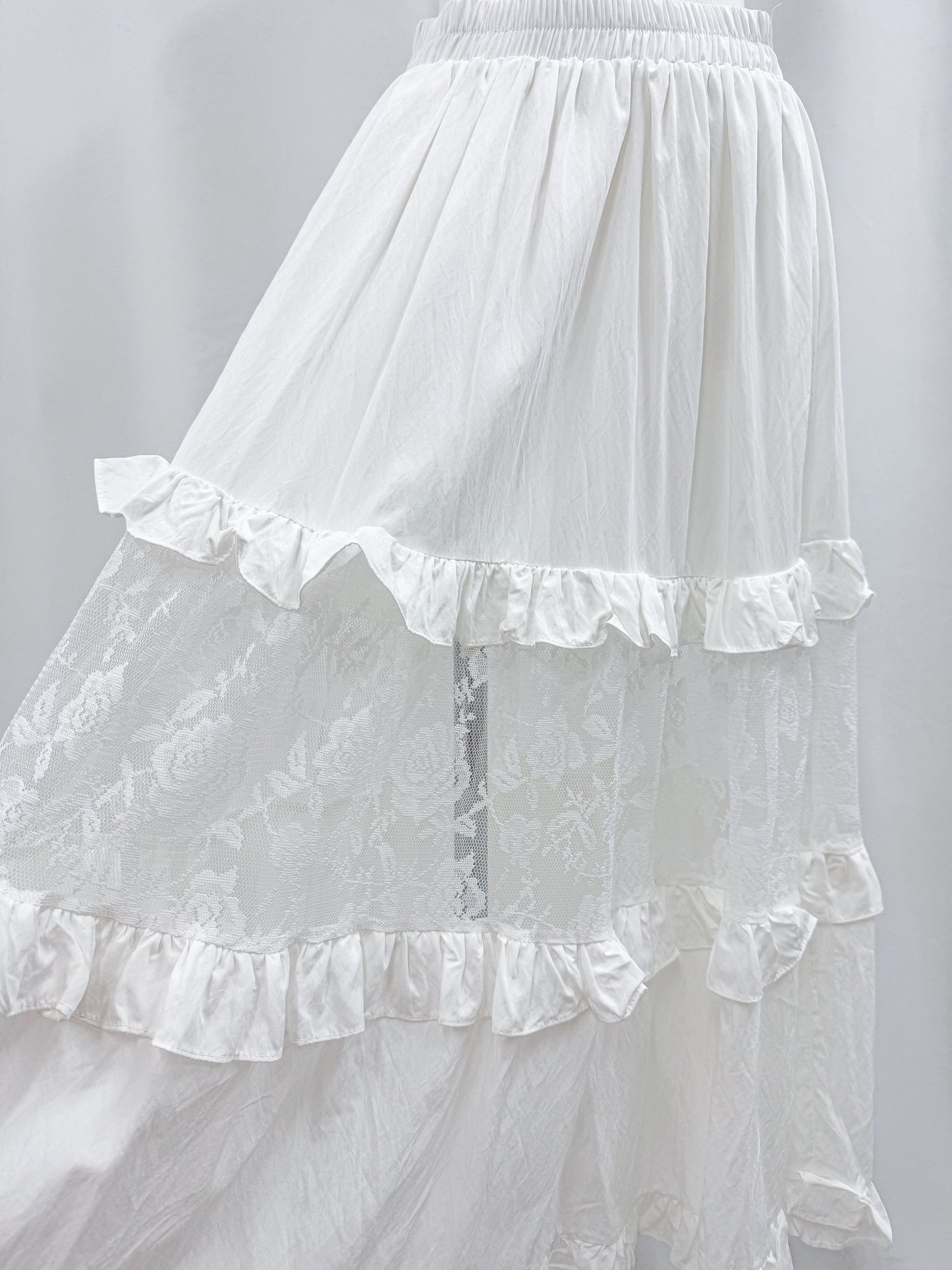 【Official限定】レースパッチワークスカート