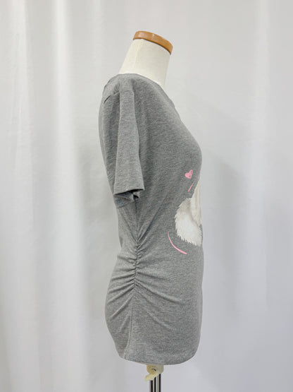 キャットプリントTシャツ