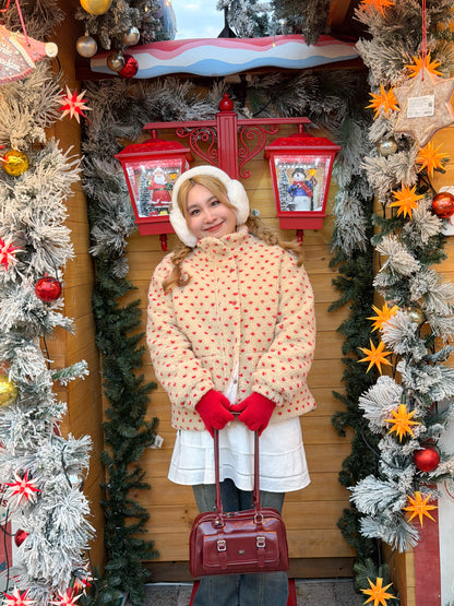 ハートドットボアブルゾン