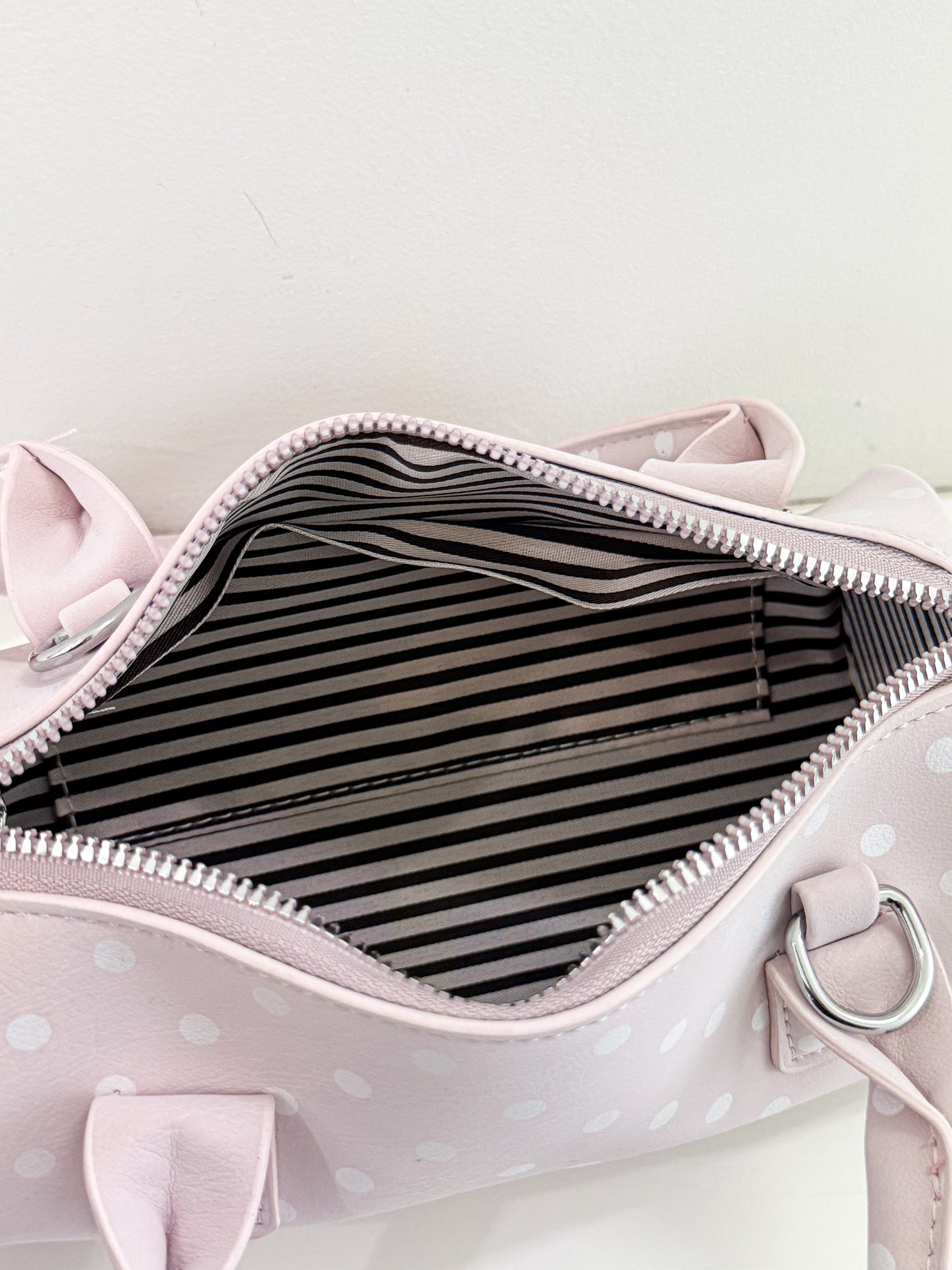 星チャーム付きドットミニBAG