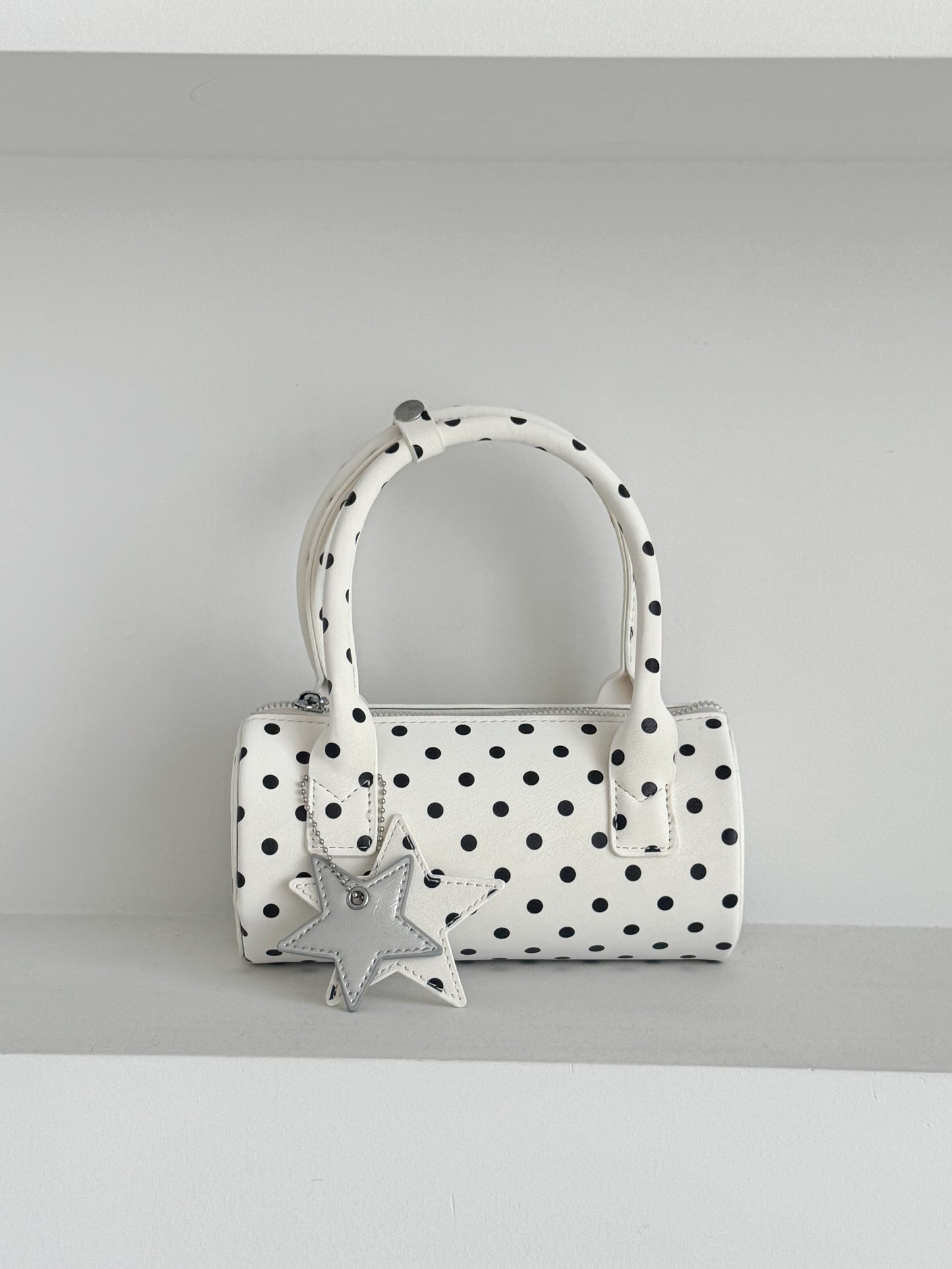 星チャーム付きドットミニBAG