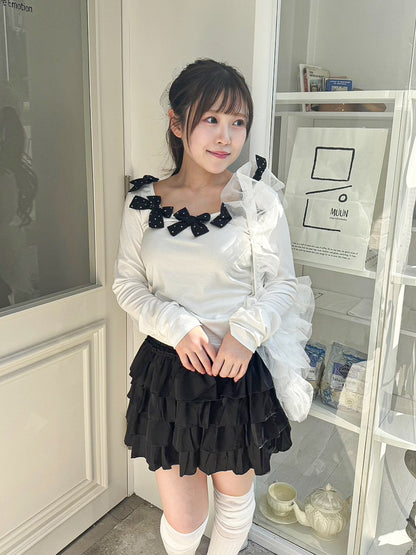 ドットリボンロンT