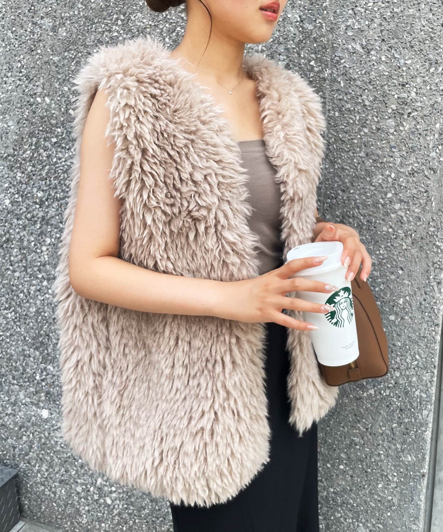 poodle fur vest