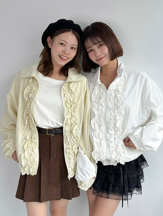 【Official限定価格】フリルブルゾン