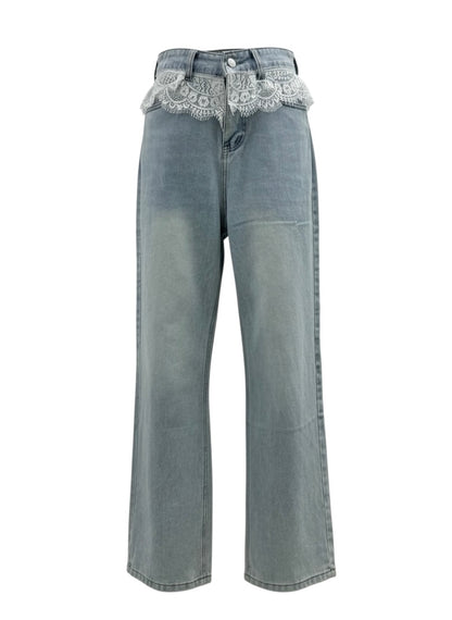 【Official限定価格】ウエストレースデニムパンツ