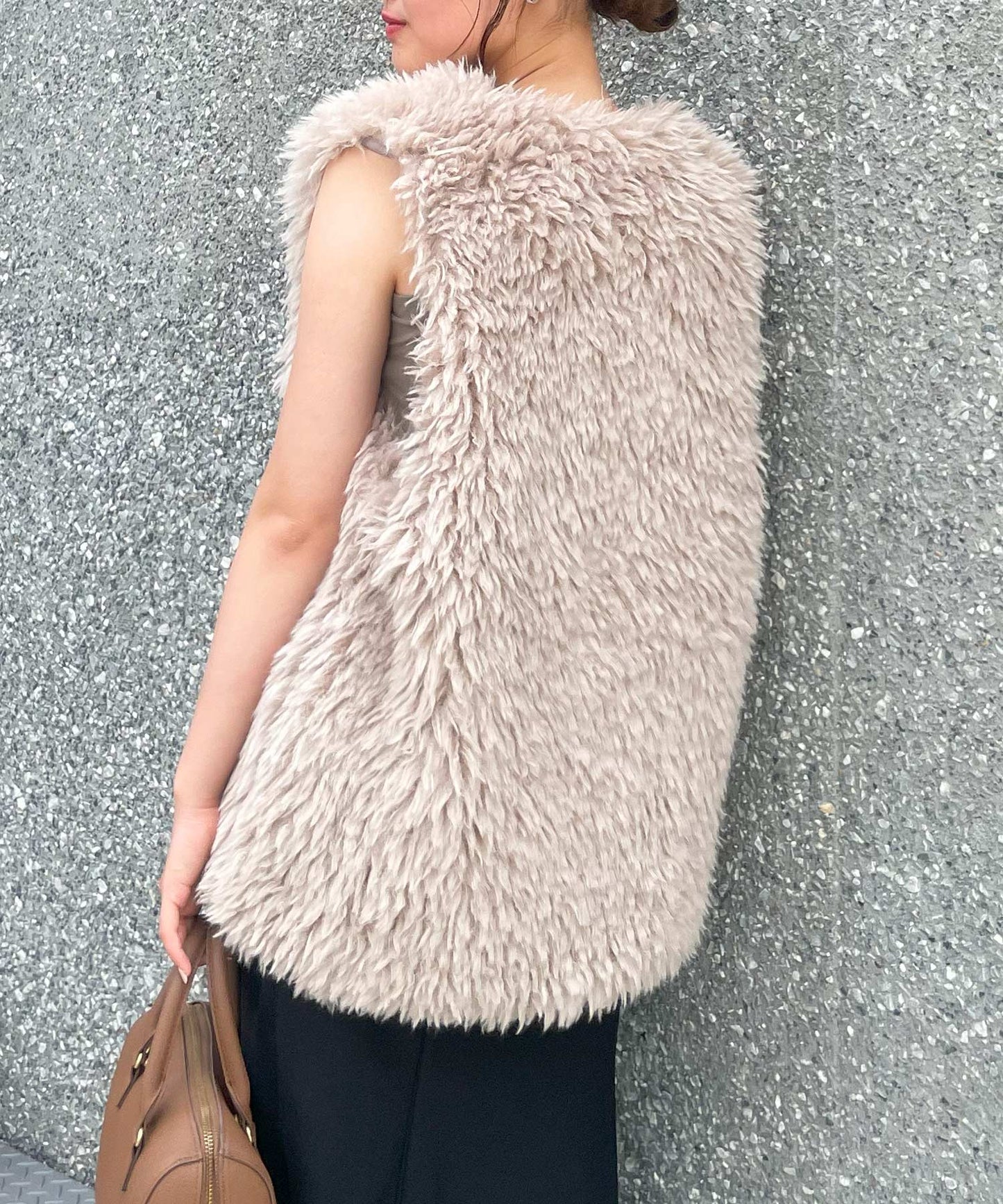 poodle fur vest