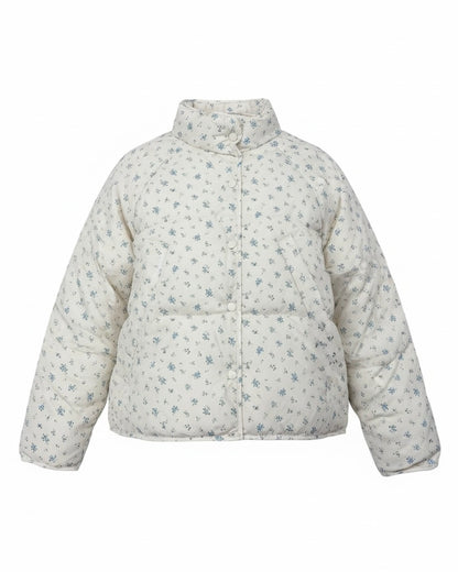 小花柄ブルゾン