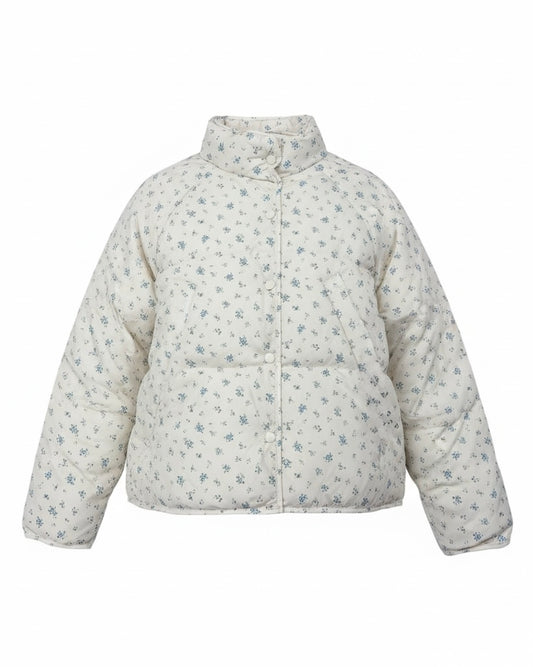 小花柄ブルゾン