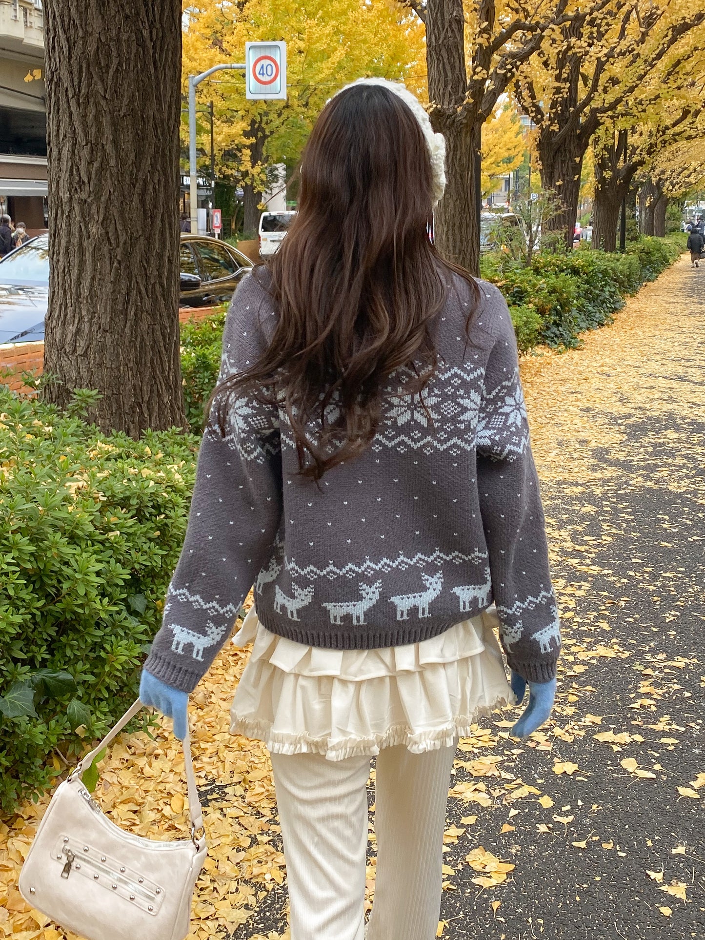 【Official限定】ノルディックジャガードカーディガン