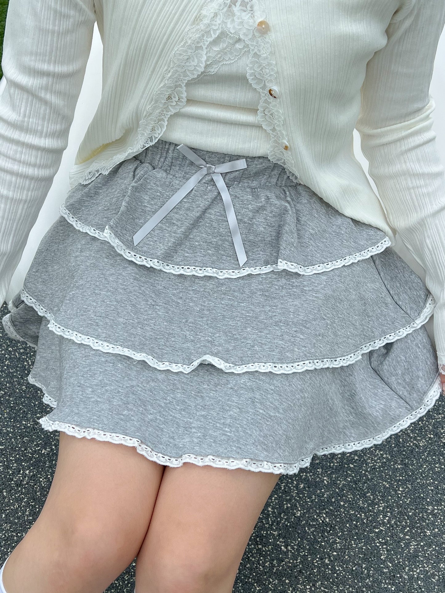 【Official限定価格】スエットティアードスカート
