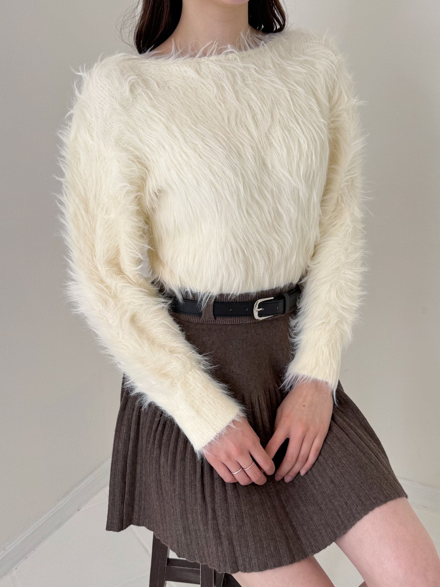 【Official限定価格】シャギーニット