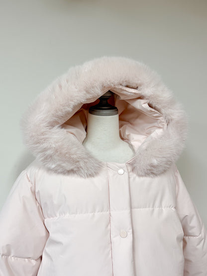 【Official限定価格】ファー付きショートパフブルゾン