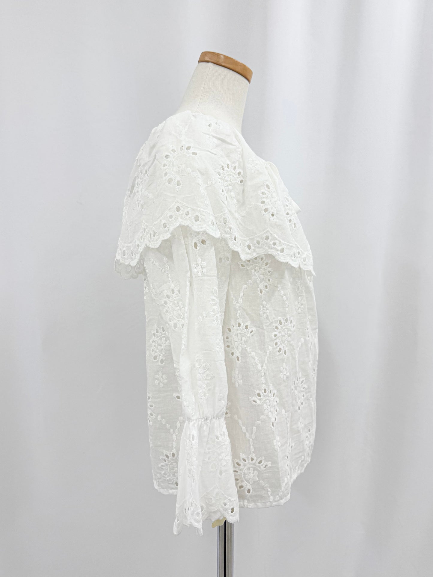 【Official限定価格】2wayキャンブリックブラウス