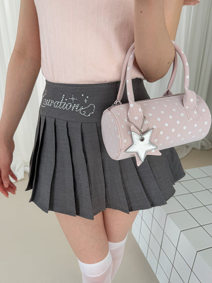 星チャーム付きドットミニBAG