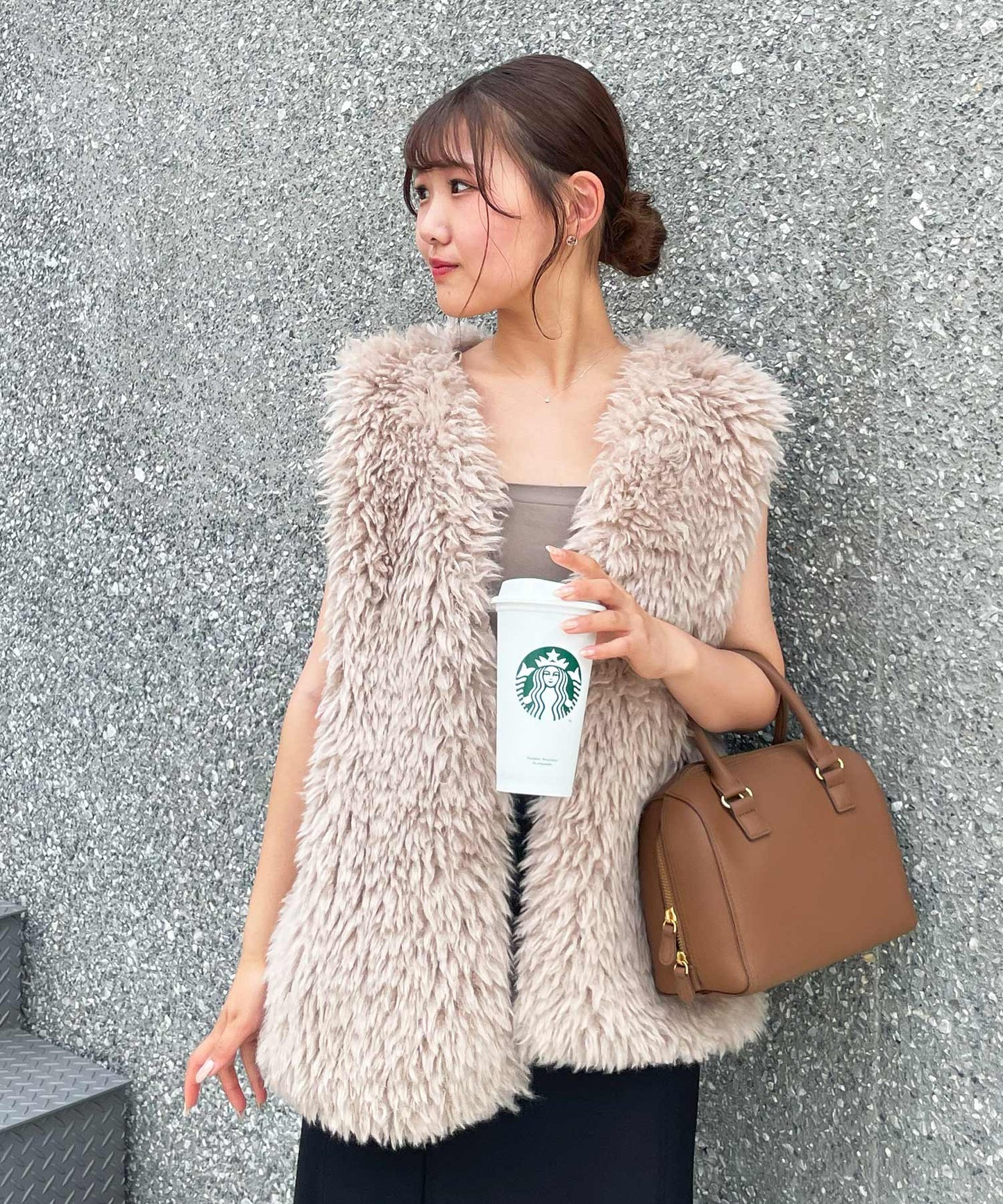 poodle fur vest