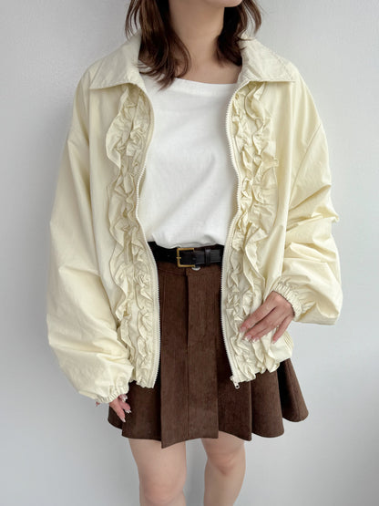 【Official限定価格】フリルブルゾン