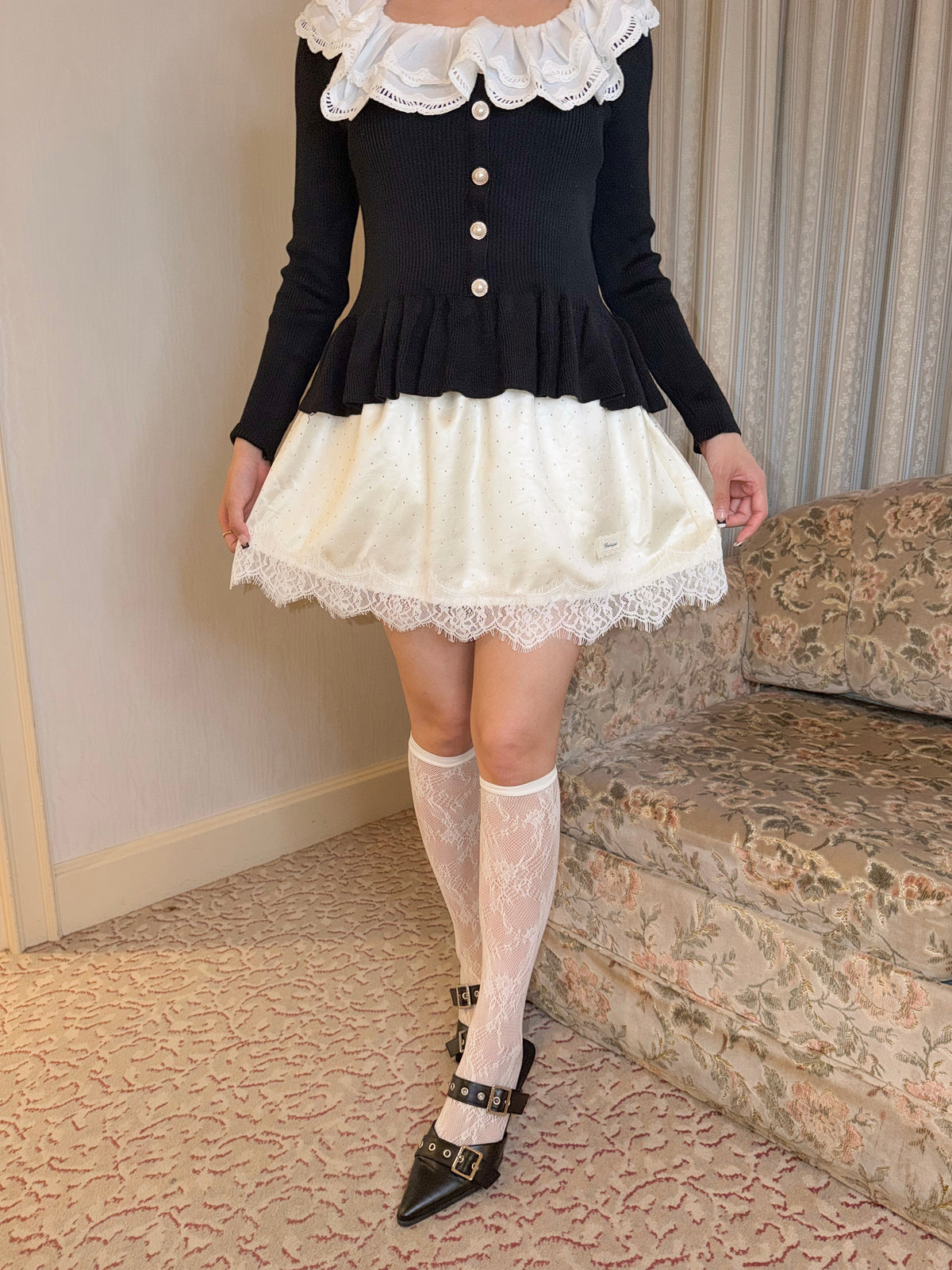 Satin Sparkle Skirt
