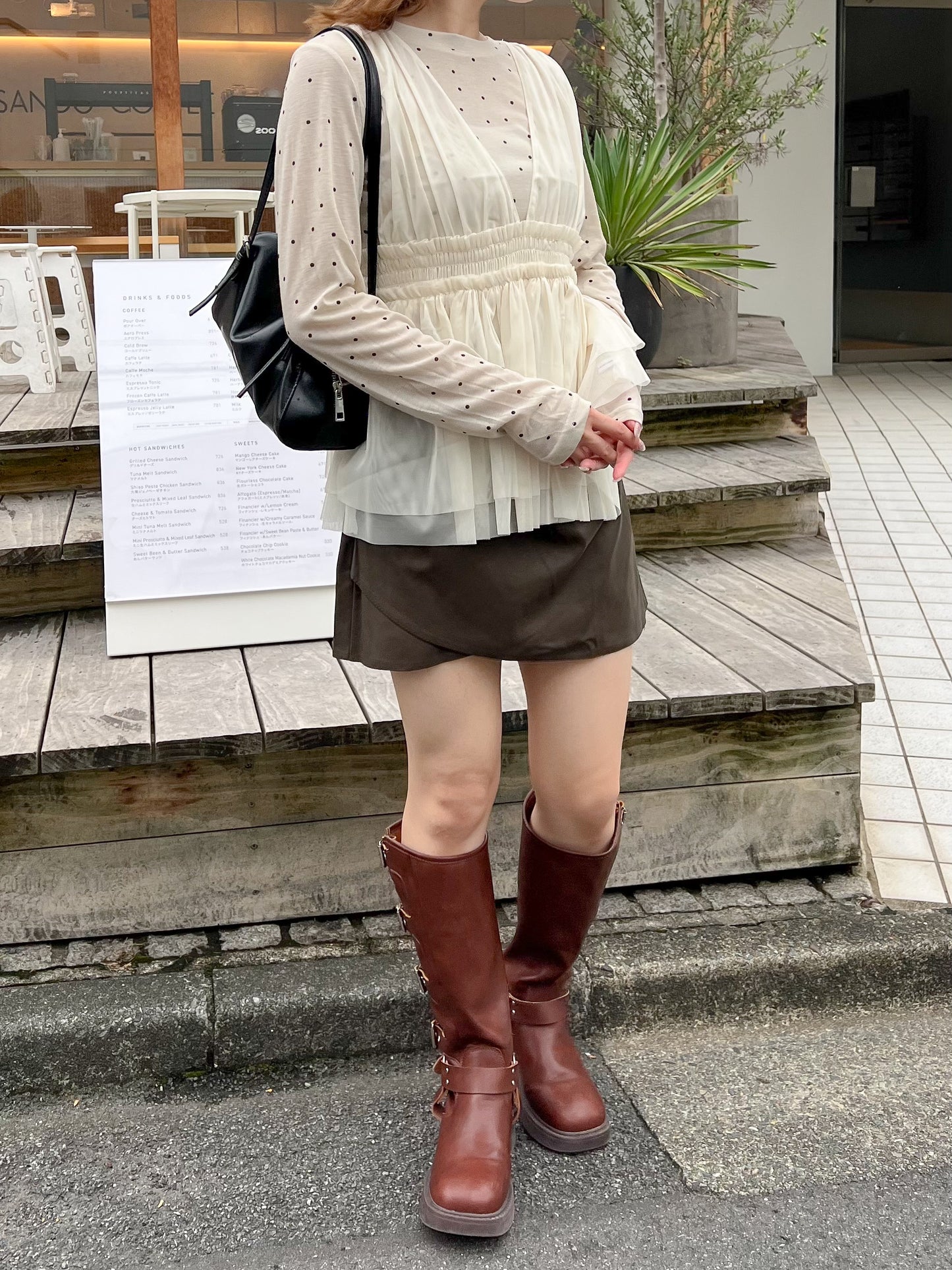【Official限定価格】チュールペプラムビスチェ