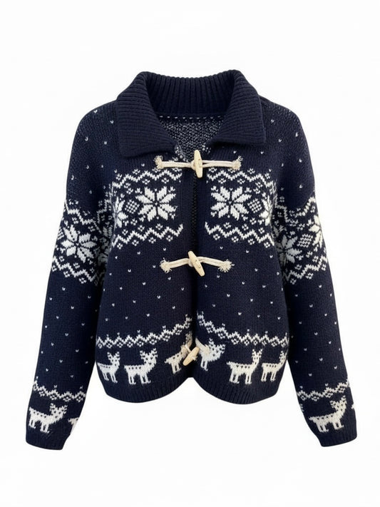 【Official限定】ノルディックジャガードカーディガン