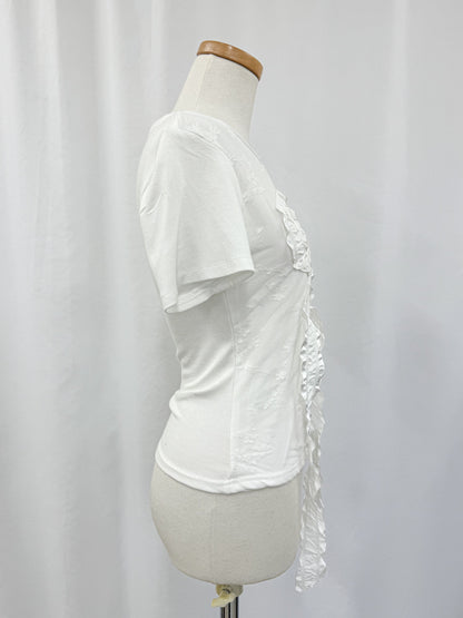 リボンレースTシャツ