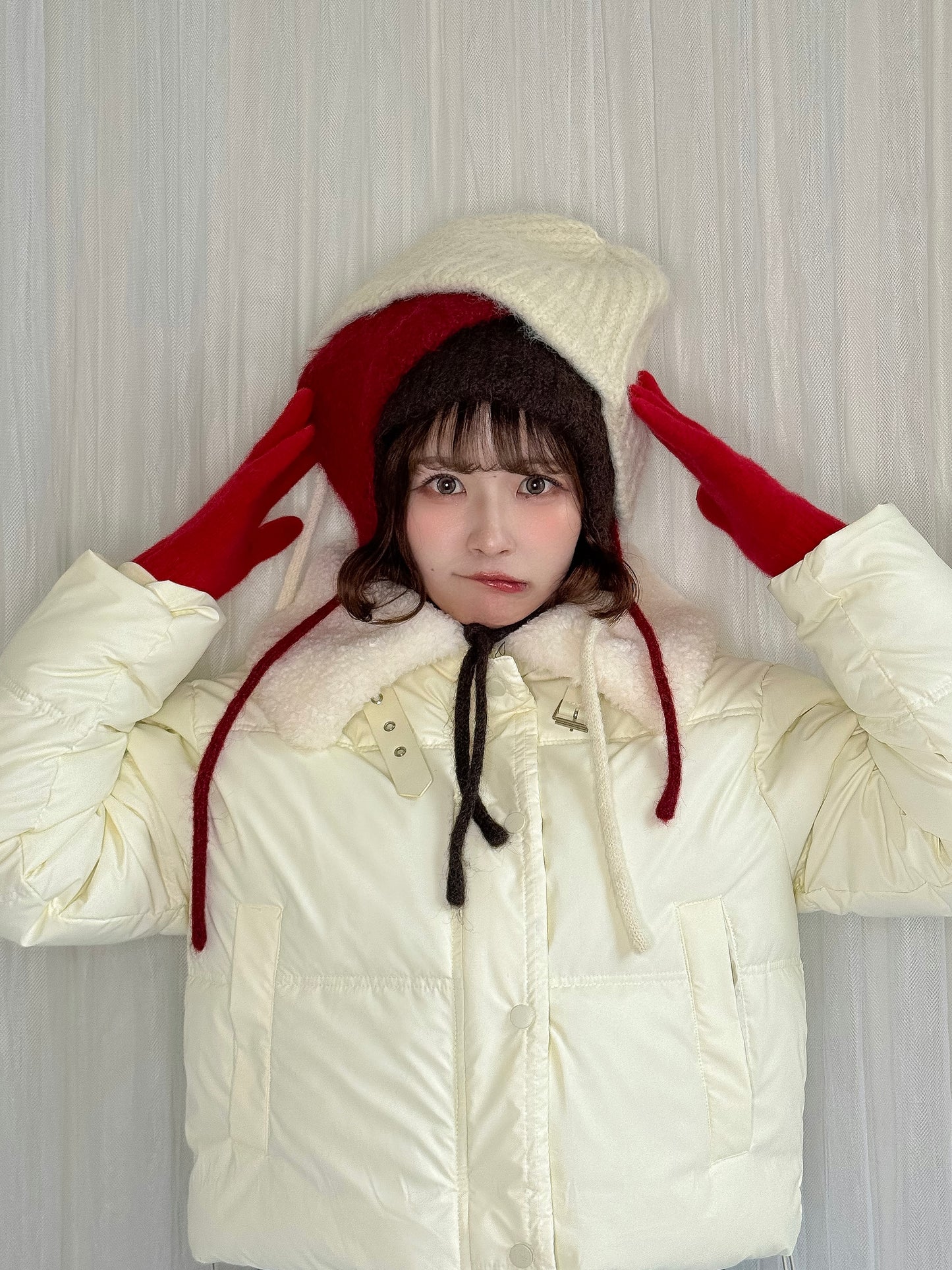 イヤーニットキャップ