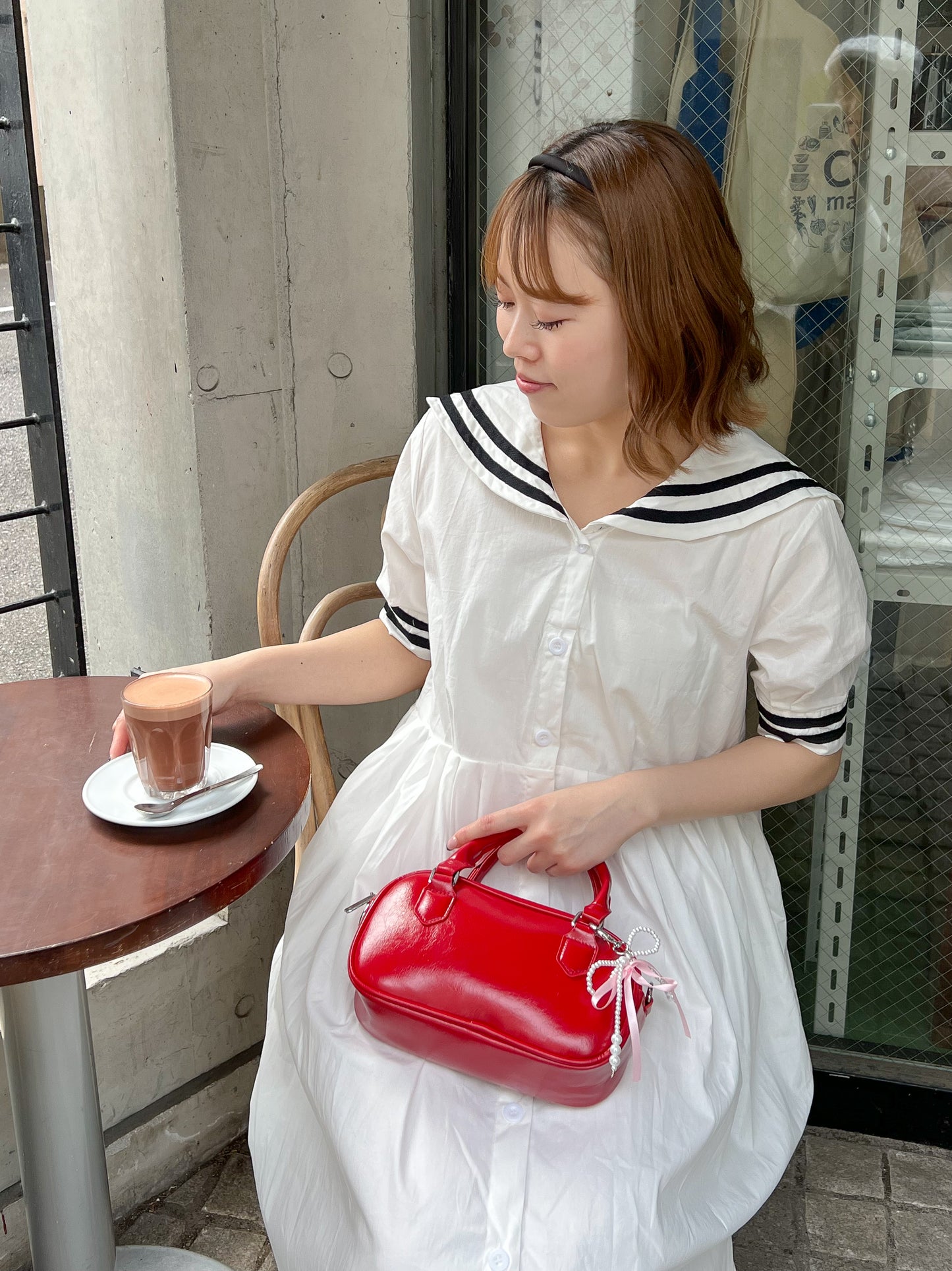 【Official限定価格】セーラー襟ワンピース