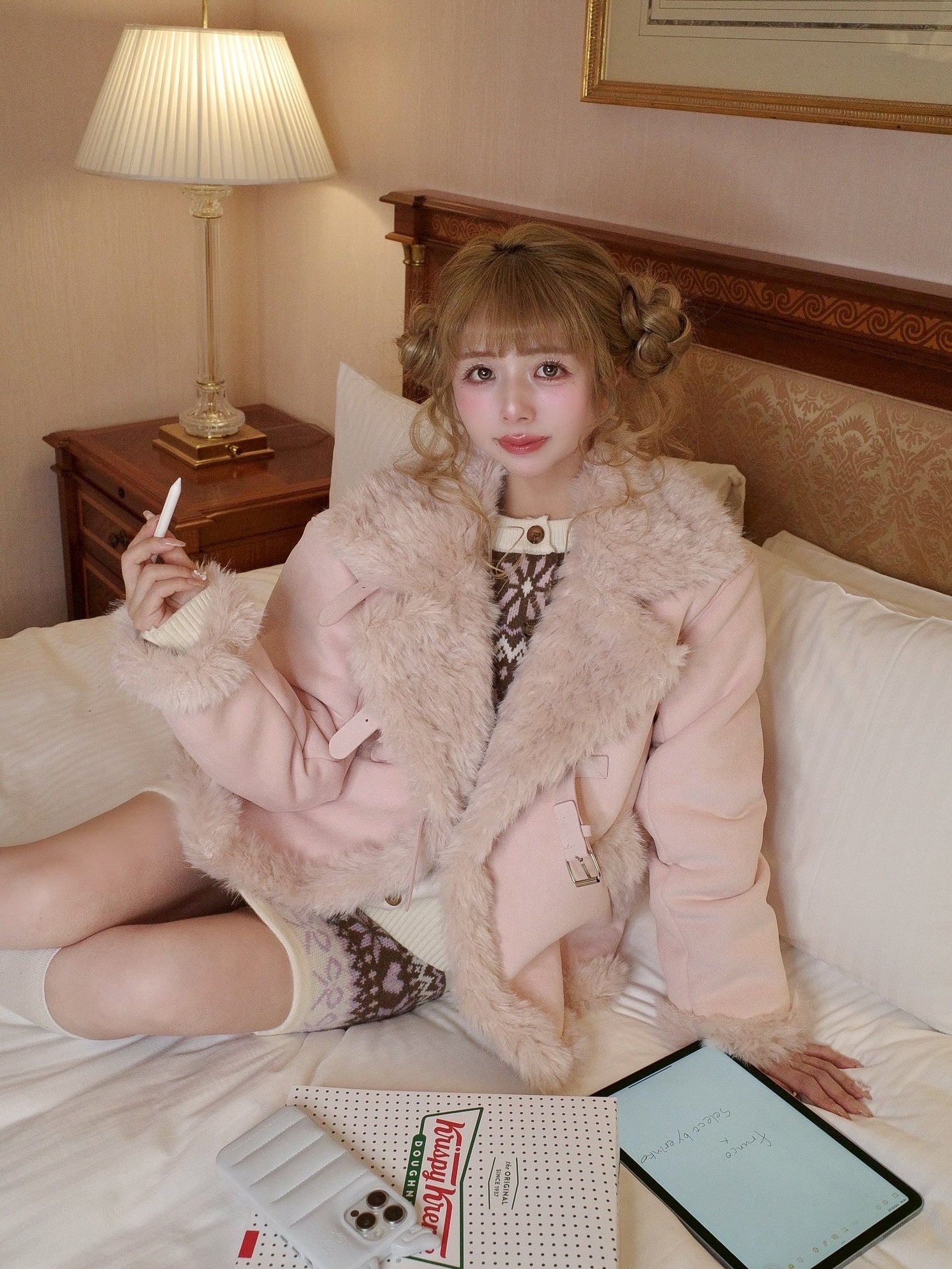 美品✩本物✩ムートンコート✩柔らか✩フード有り✩ファーコート✩軽い fupel ムートンコート ボアコート 2way fur mouton coat / 2way ファー