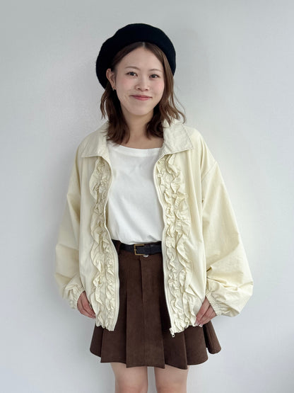 【Official限定価格】フリルブルゾン
