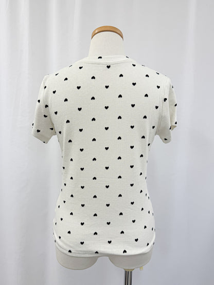 ハートフロッキーTシャツ
