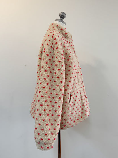 ハートドットボアブルゾン