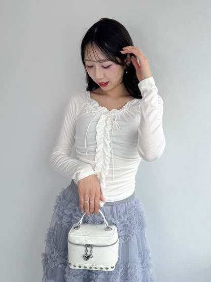 フリルカットロンT