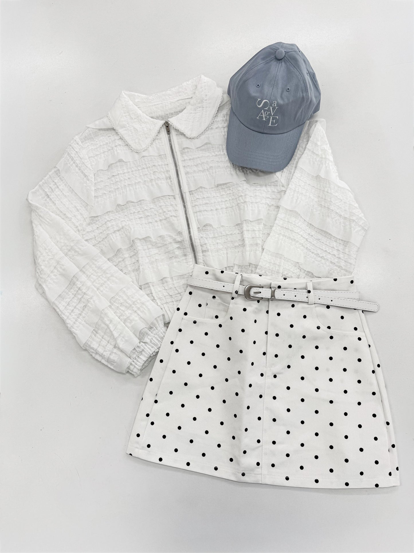 【Official限定価格】襟付きレースブルゾン