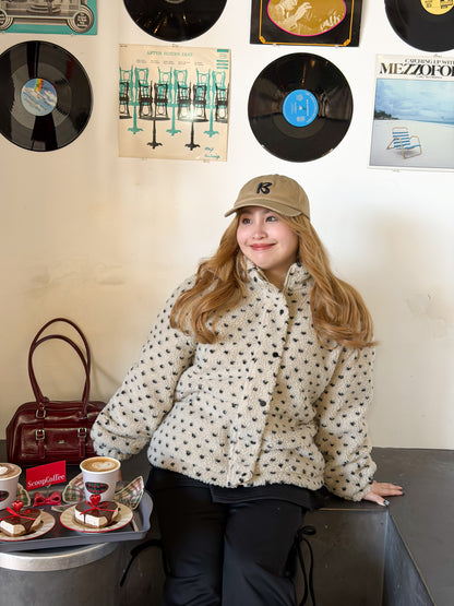 ハートドットボアブルゾン