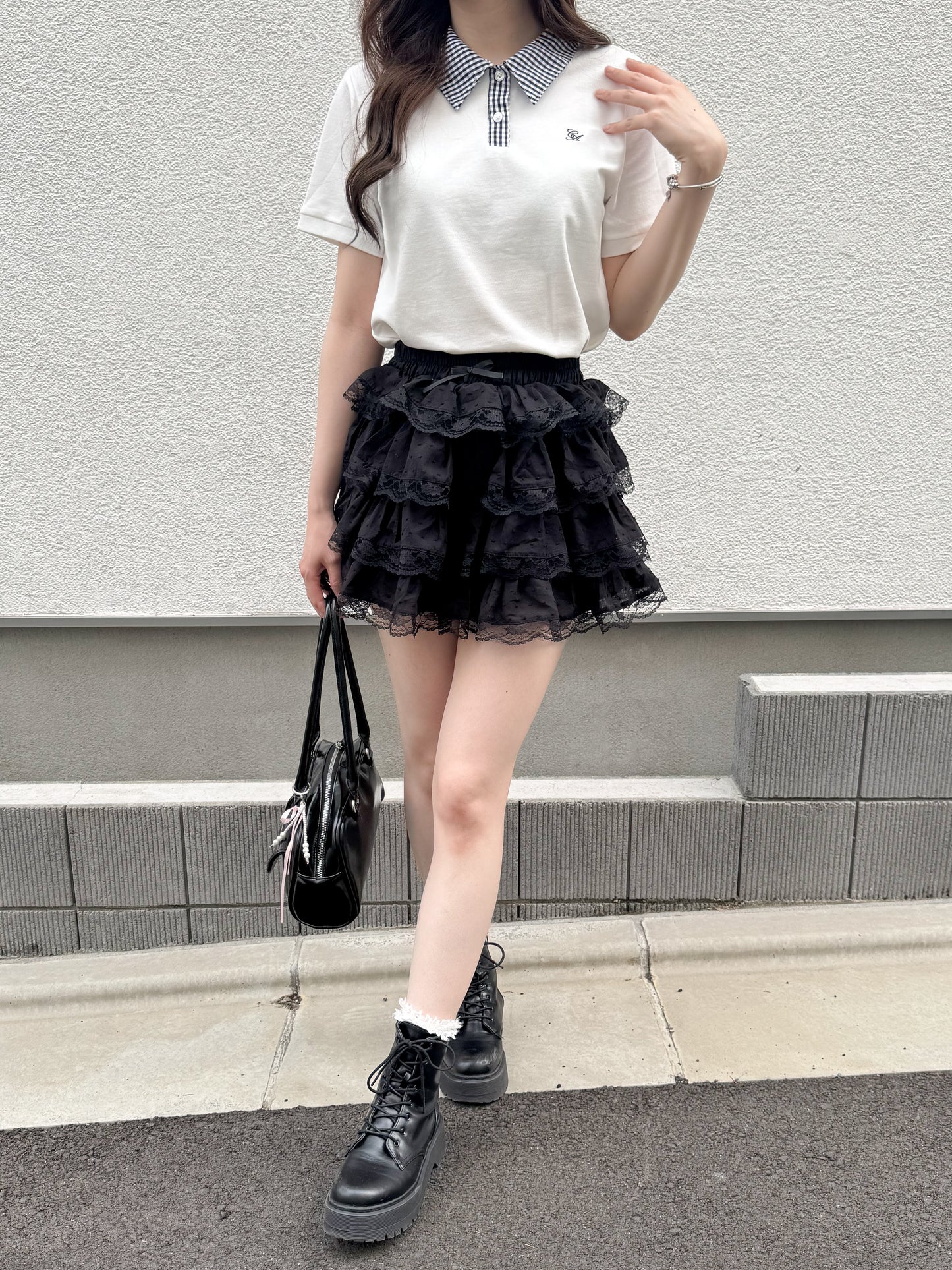 【Official限定価格】フリルティアードスカパン