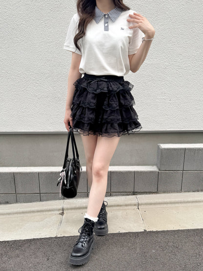 【Official限定価格】フリルティアードスカパン