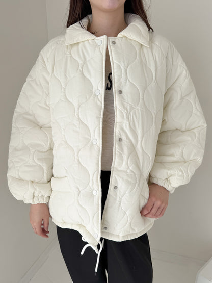 裏地ボア中綿ジャケット