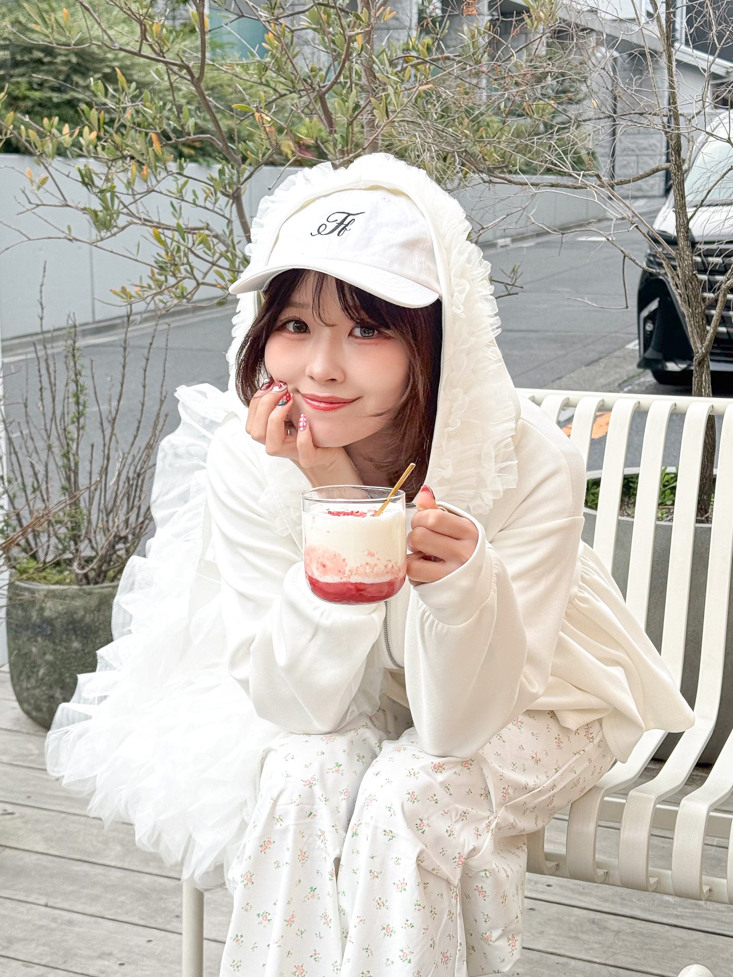 【Official限定価格】ペプラムスエットパーカー