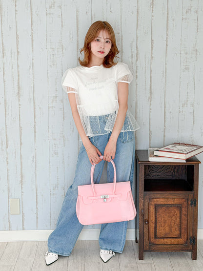 チュールTシャツ