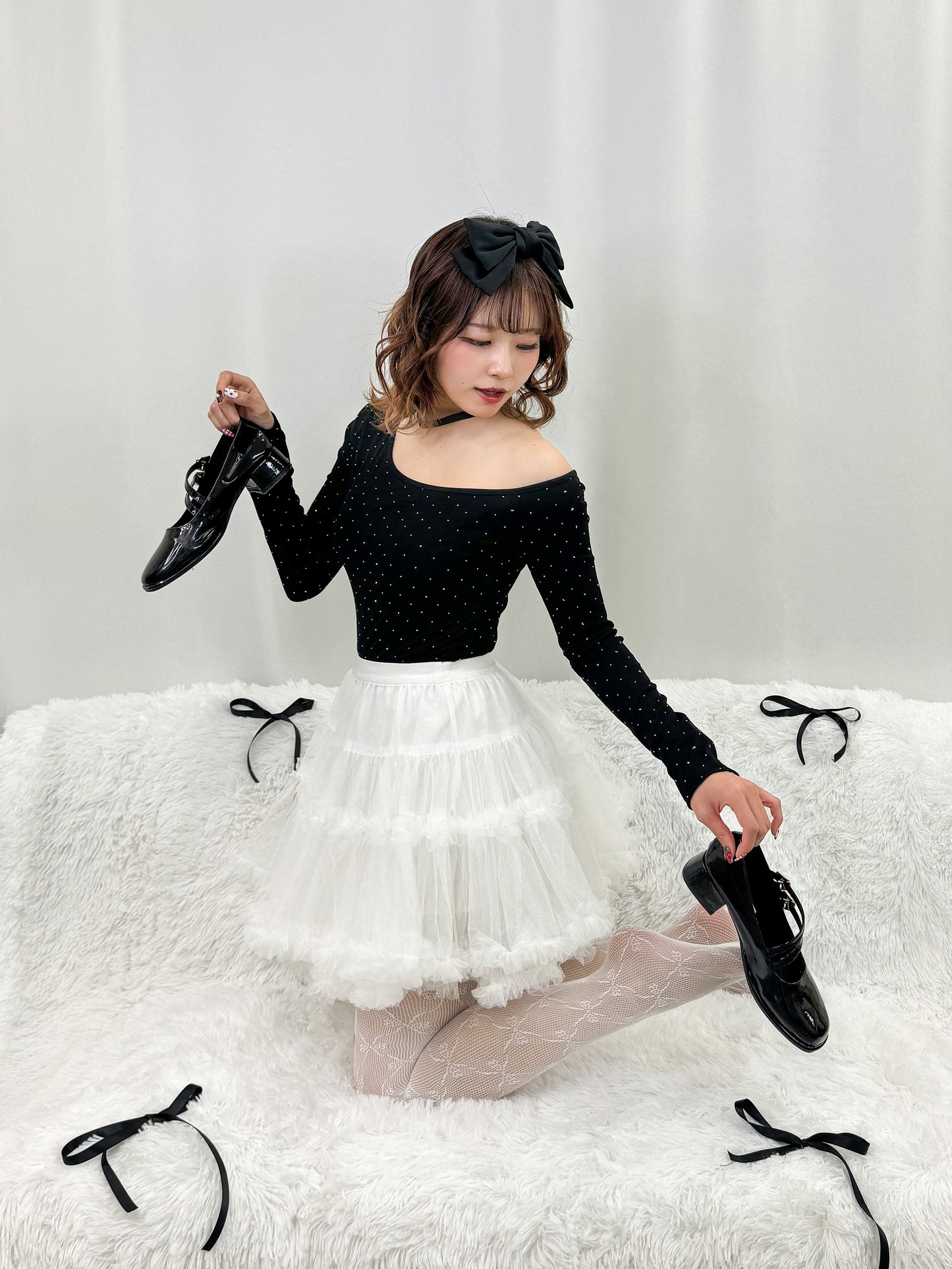 ボリュームミニチュールスカート