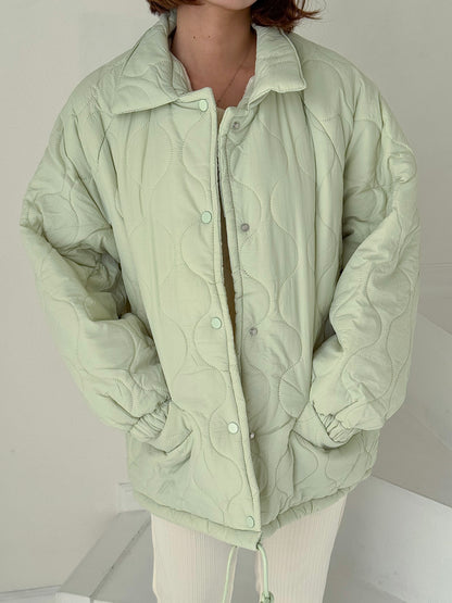 裏地ボア中綿ジャケット