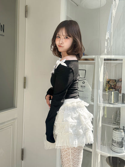 ドットリボンロンT