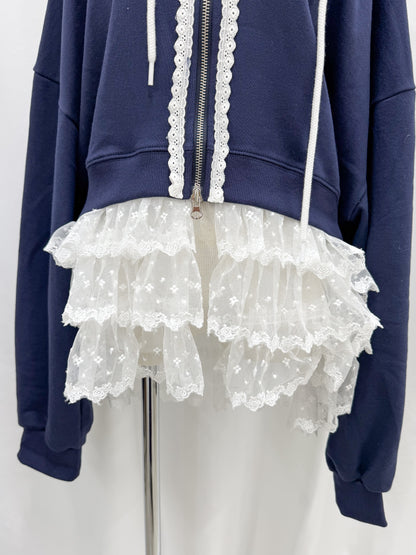 Romantic Lace Hoodie