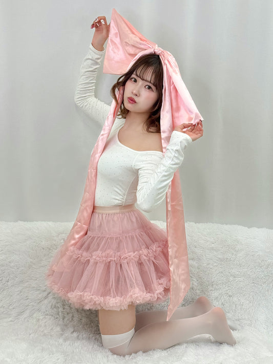 ボリュームミニチュールスカート