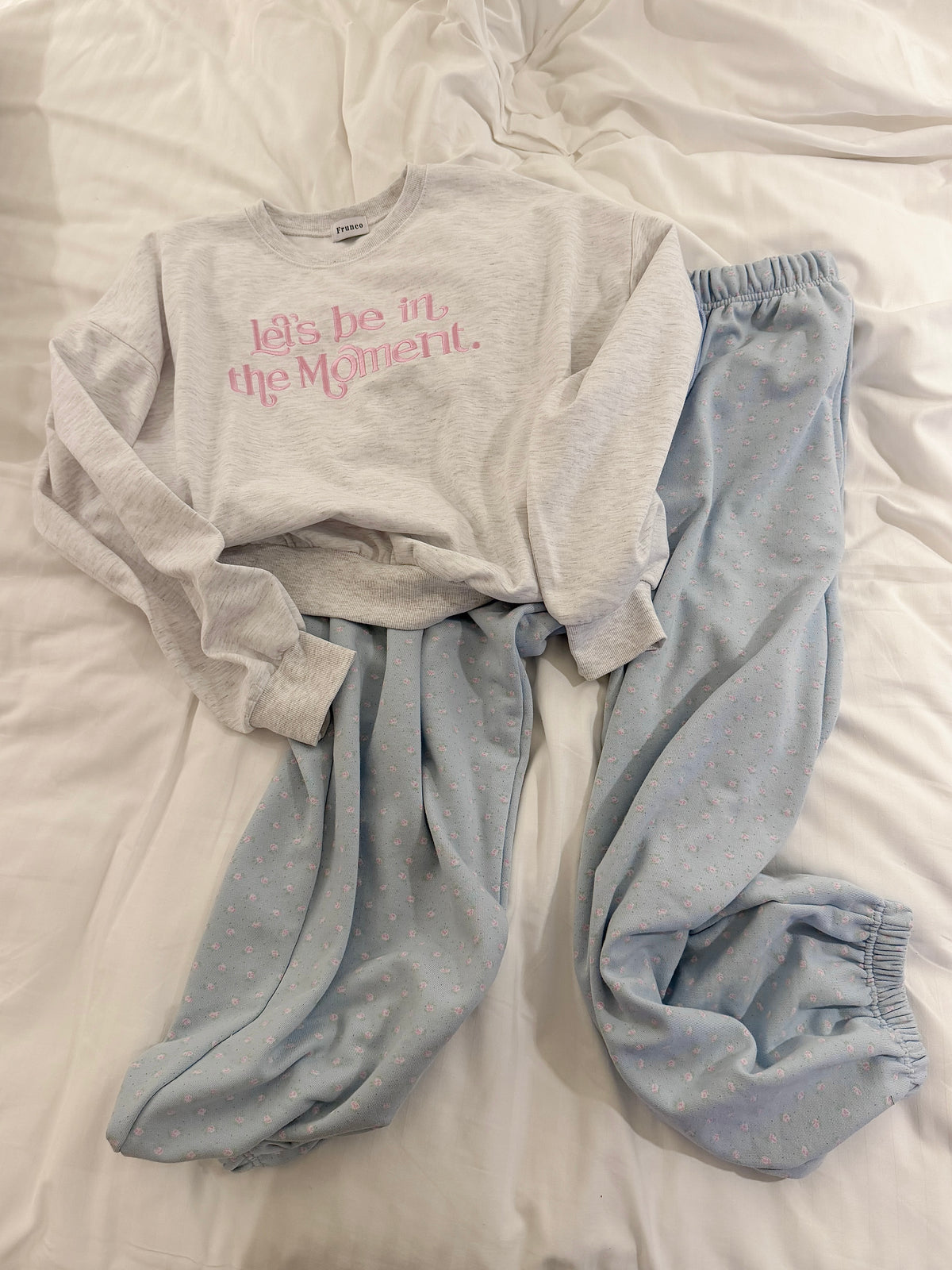 Baby Flower Sweat Pants