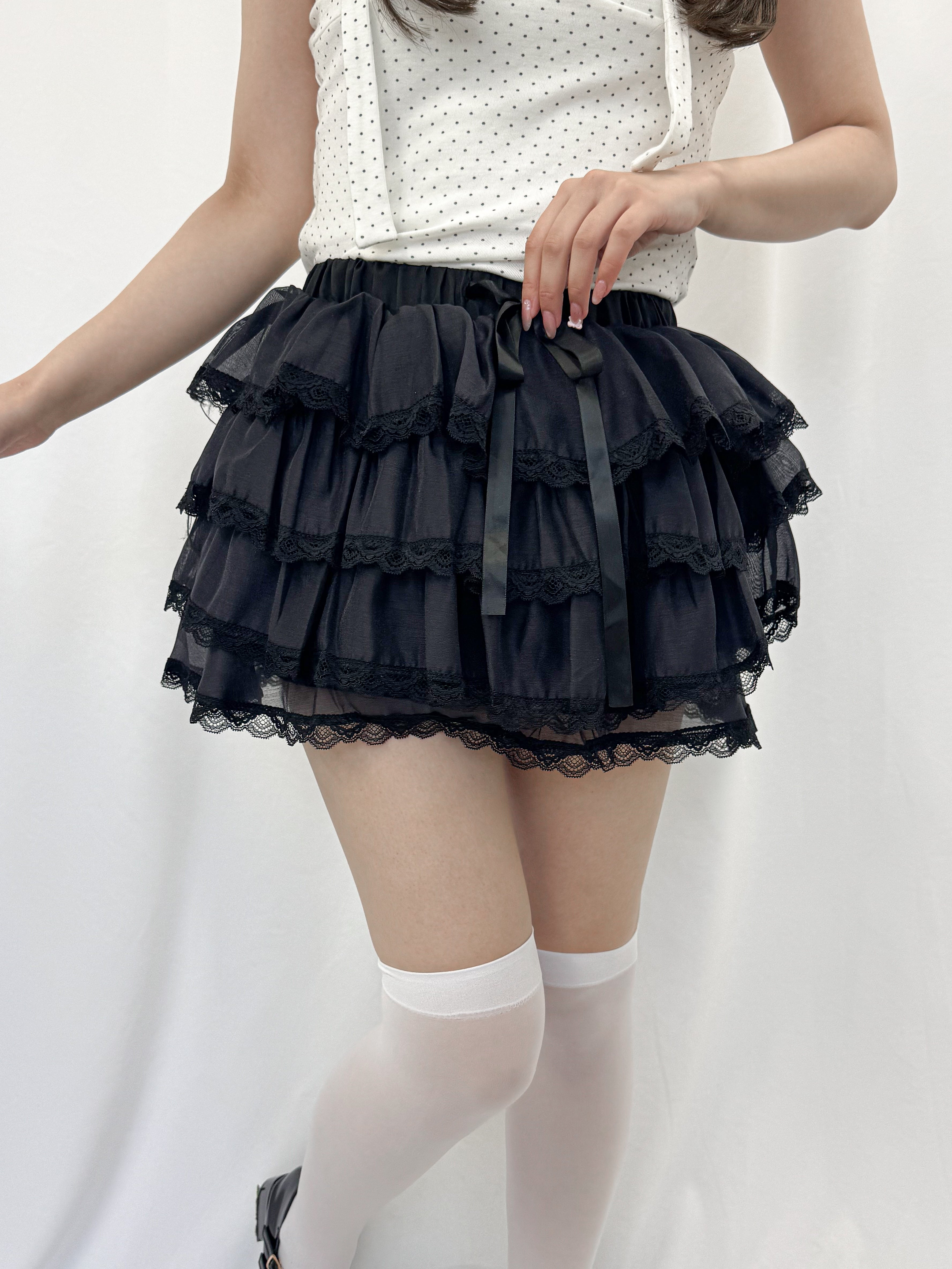 シフォンティアードスカート – frunco